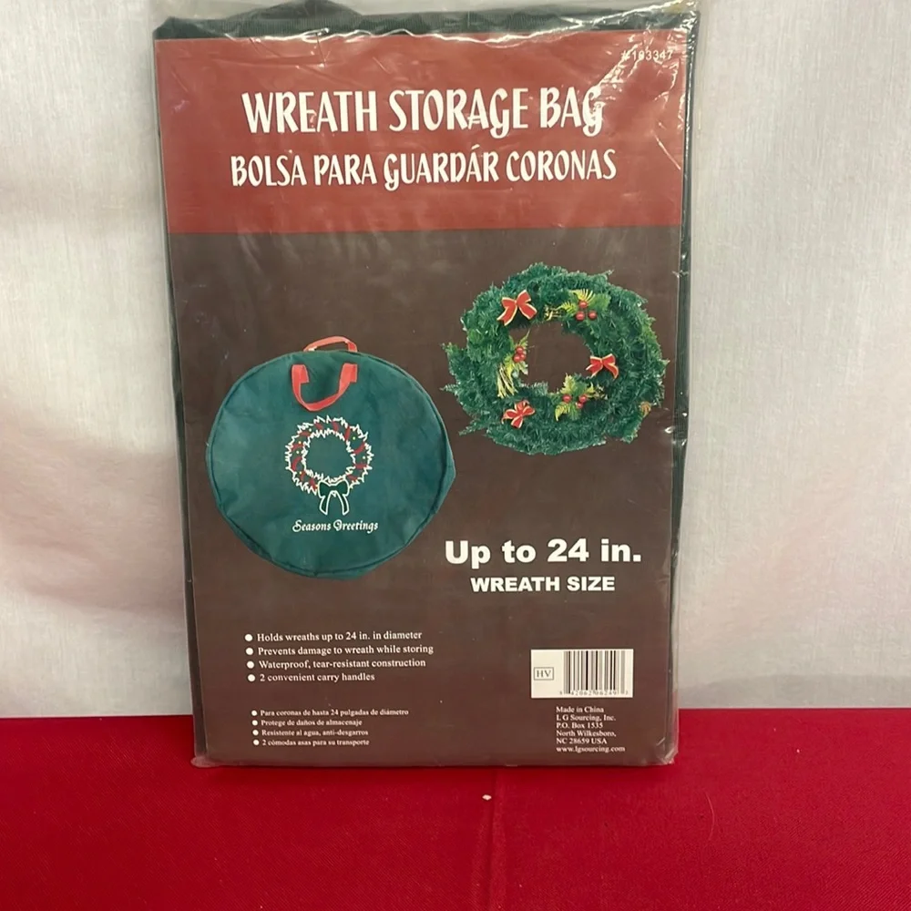 Wreath Storage Bag #163347 Up to 24